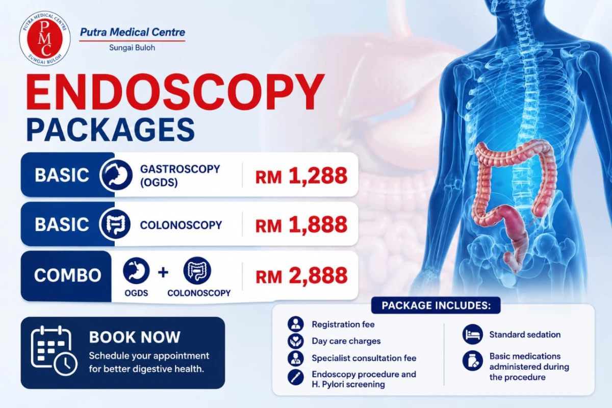 Endoscopy Packages — Putra Medical Centre
