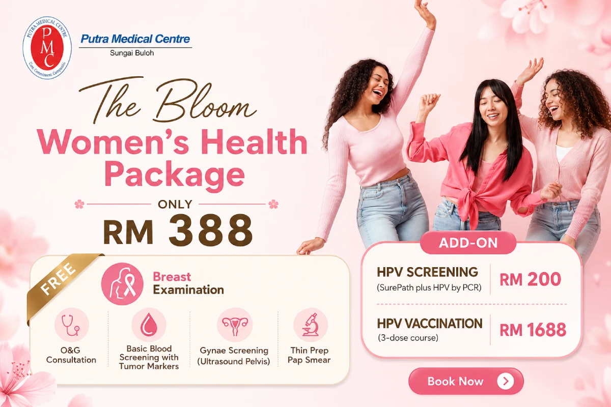 The Bloom Women’s Health Package — Putra Medical Centre